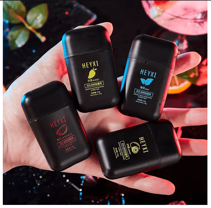 Inhalador de Aceites Esenciales para Aromas Refrescantes y Claridad Diaria x4