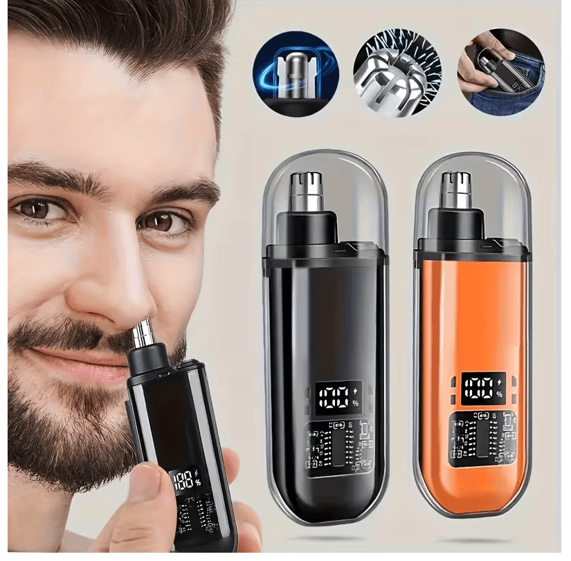 Depilador Recortador de Vello Nasal y Auditivo Recargable USB x1
