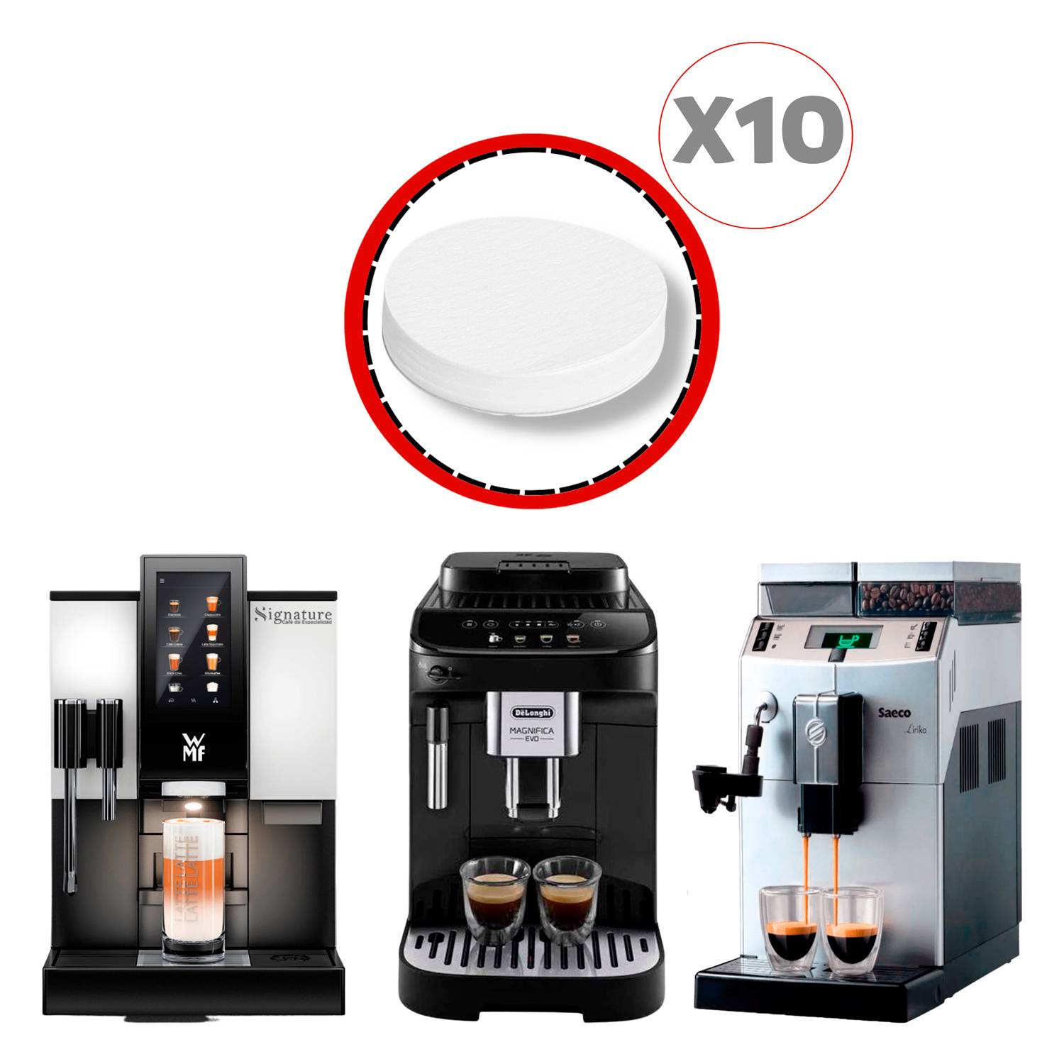 Pastillas De Limpieza para todo tipo de Cafeteras x10